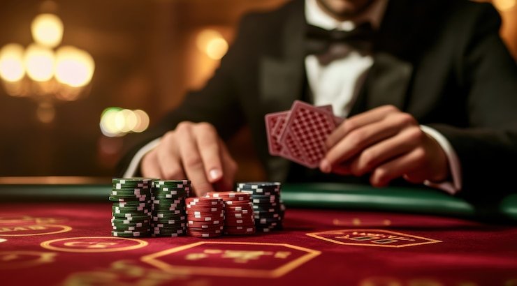 Dashboard multi-permainan menampilkan slot, blackjack, dan jadwal Liga 1